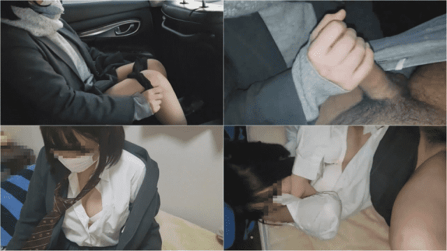 FC2 PPV 1220810 Prefectural cooking club Homely black haired girl Bring to the office from the blowjob in the car and have sex